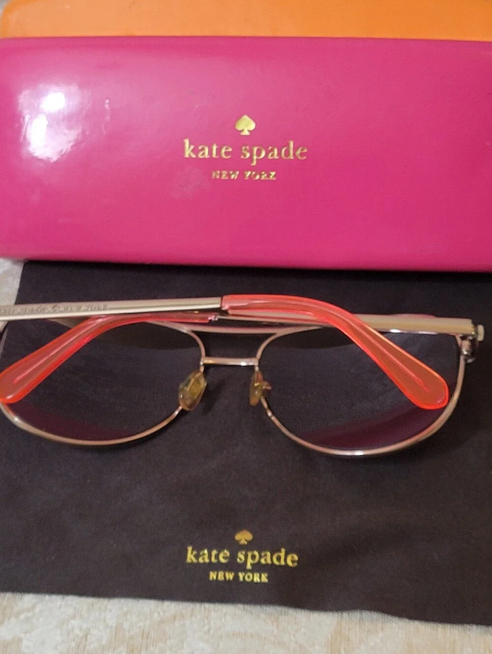 KATE SPADE DUSTY AVIATOR SUNGLASSES